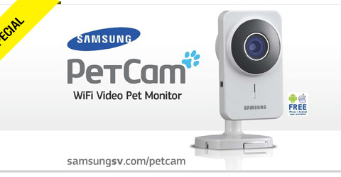 Win It! A Samsung PetCam WiFi Video Monitor