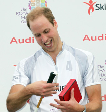 Prince William on Royal Baby: 'He Wriggles A Lot, Keeps Us On Our Toes'