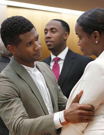 Usher Was Taking Ex-Wife to Court Before Their Son’s Pool Accident