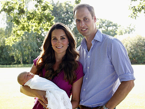 Prince George Pics! The First Official Royal Family Portrait
