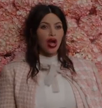 Video! Kim Kardashian's Bizarre Photo Shoot in All Her Pregnant Glory