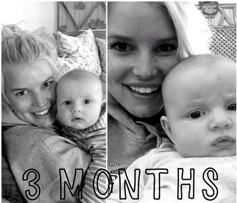 Jessica Simpson Shares Pic of Baby Ace at 3 Months