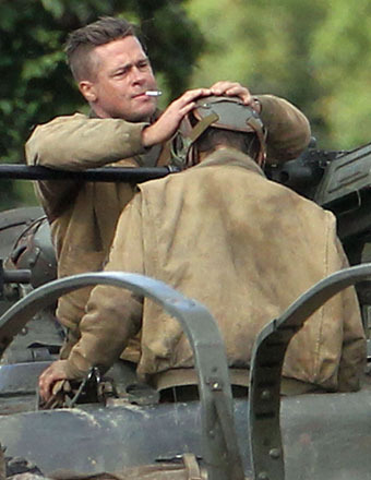 Stuntman Stabbed with Bayonet on Set of Brad Pitt Movie