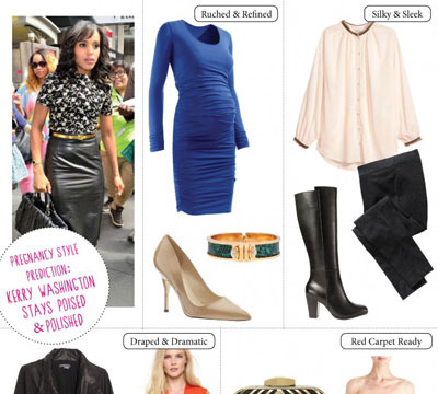 Fashion Expert Predicts Kerry Washington's Pregnancy Style