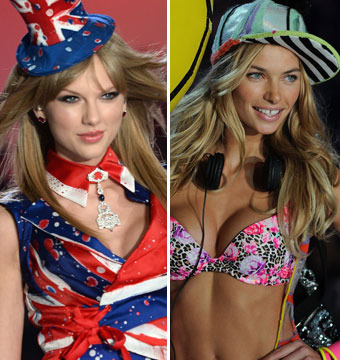 Did Taylor Swift Just Get Dissed by a Victoria's Secret Model?