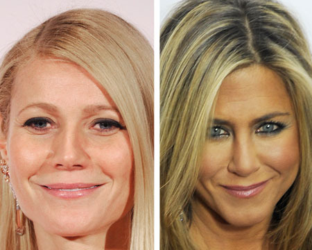 Brad Pitt's Exes Gwyneth Paltrow and Jennifer Aniston Party Together
