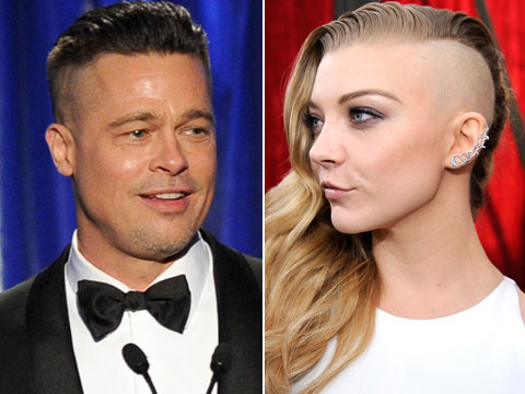 Brad Pitt and 'Game of Thrones' Star Natalie Dormer Have the Same Haircut?!