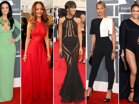 Fashion Flashback! Grammy Awards 2013