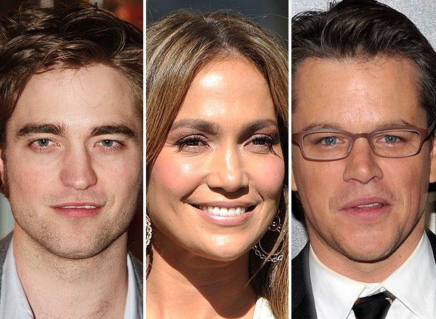 Getty Images robert pattinson jennifer lopez and matt damon