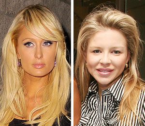 Getty Images/Extra Composite paris hilton casey johnson
