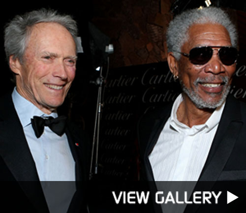 Morgan Freemand and Clint Eastwood