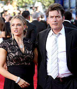 Getty Images charlie sheen brooke mueller
