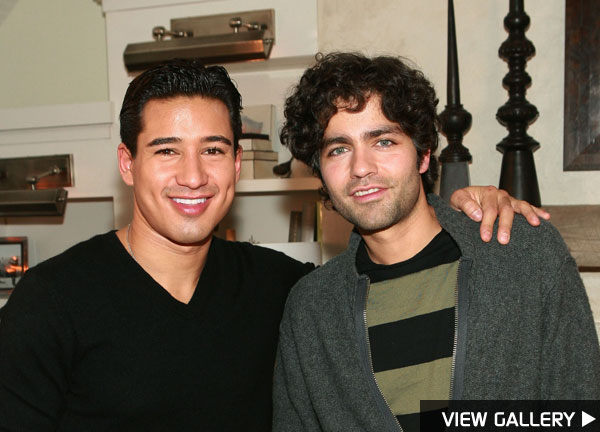 Getty Images Mario Lopez Adrian Grenier
