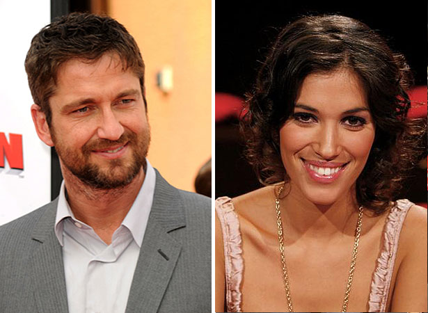 Getty Images/Myspace gerard butler and laurie cholewa
