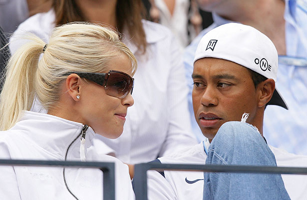 Getty Images Tiger Woods and Elin Nordegren