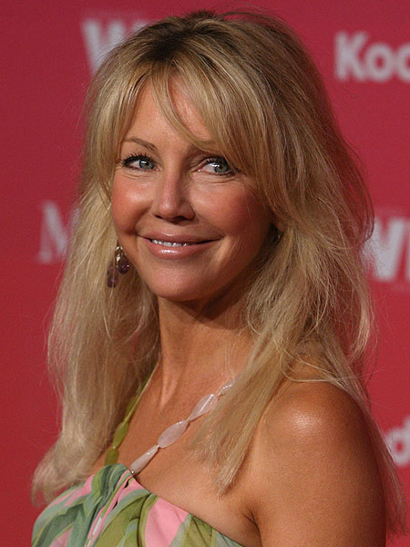 Police cited Melrose Place star Heather Locklear for an alleged hit and 