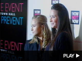 Hayden Panettiere and Bristol Palin at The Event To Prevent