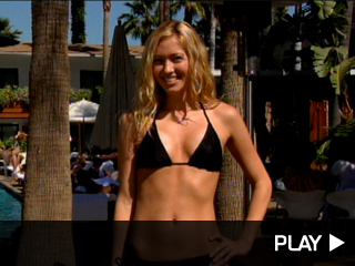 Tami Ferrell posing in a bikini