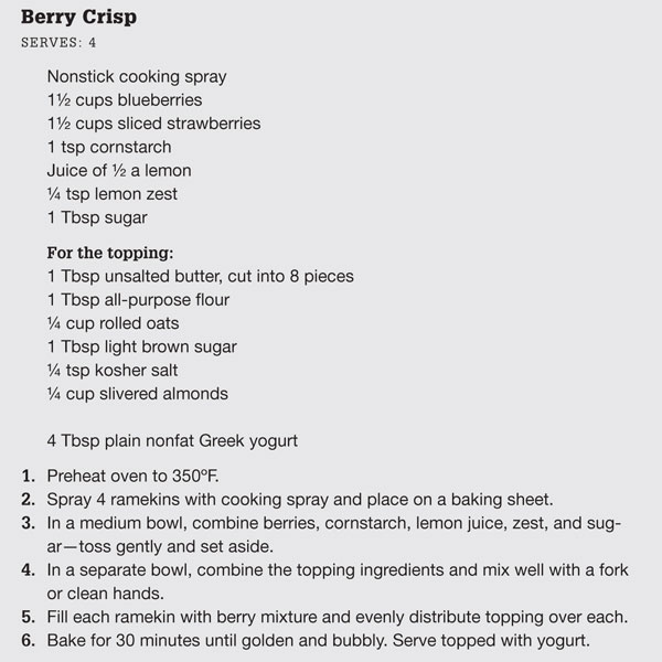 Getty Images berry crisp