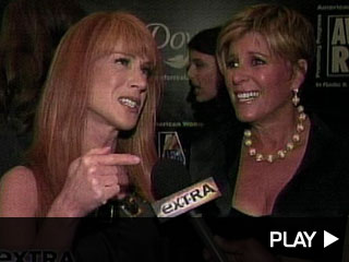 Suze Orman and Kathy Griffin