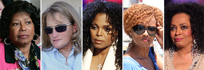 Getty Images/INF Photo/Extra Composite who will mother jackson's kids?