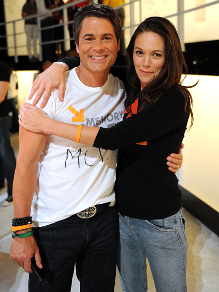 Extra diane lane and rob lowe