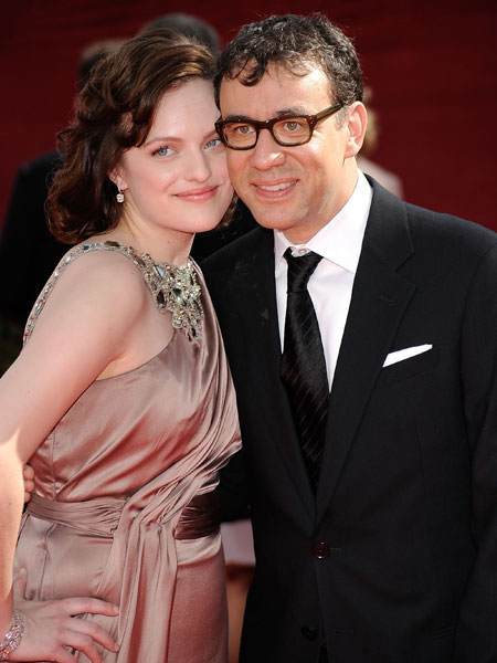 Getty Images elisabeth moss and fred armisen