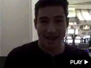 Mario Lopez in Las Vegas