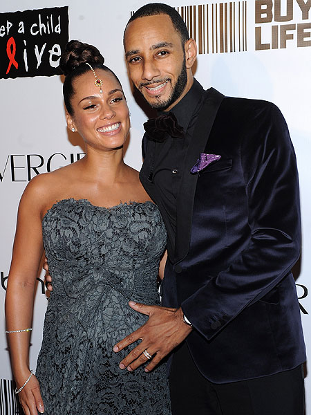 Singer Alicia Keys and hubby Swizz Beatz welcomed a son Egypt Dean 