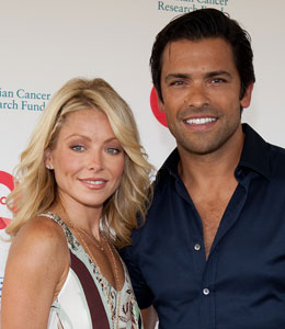 Getty Images Kelly Ripa & Mark Consuelos Return to 'AMC'