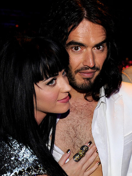 Getty Images katy perry and russell brand