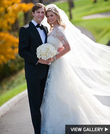 Brian Marcus/Fred Marcus Photography via Getty Images ivanka trump wedding reception