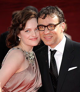 Getty Images elizabeth moss fred armisen wedding