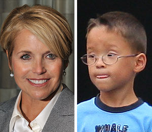 Getty Images/INF katie couric aaden gosselin