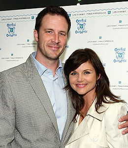 Getty Images tiffani thiessen pregnant