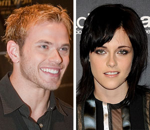 Getty Images/Extra Composite kellan lutz kristen stewart