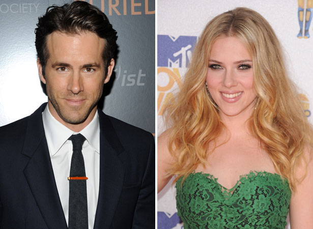 Getty Images Scarlett Johansson and Ryan Reynolds
