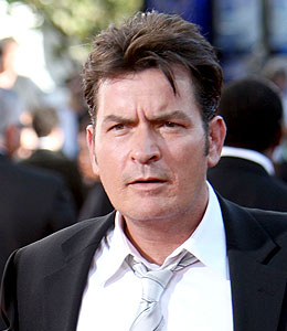 Getty Images Charlie Sheen's stolen SUV found and crashed