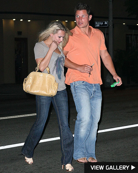 Fame Photo nick lachey steps out with mystery girl