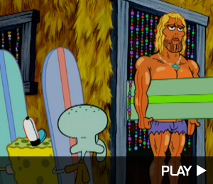 SpongeBob Squarepants vs The Big One featuring Johnny Depp