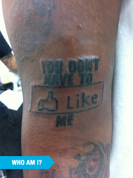 tattooed celebrity